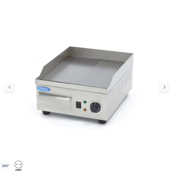  Πιάτο με μισή αυλάκωση 36cm